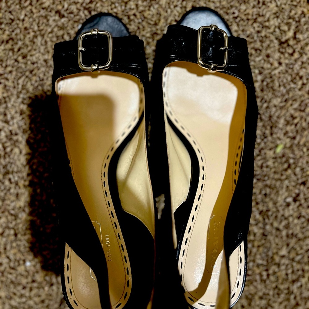 Coach Slingback Shoes